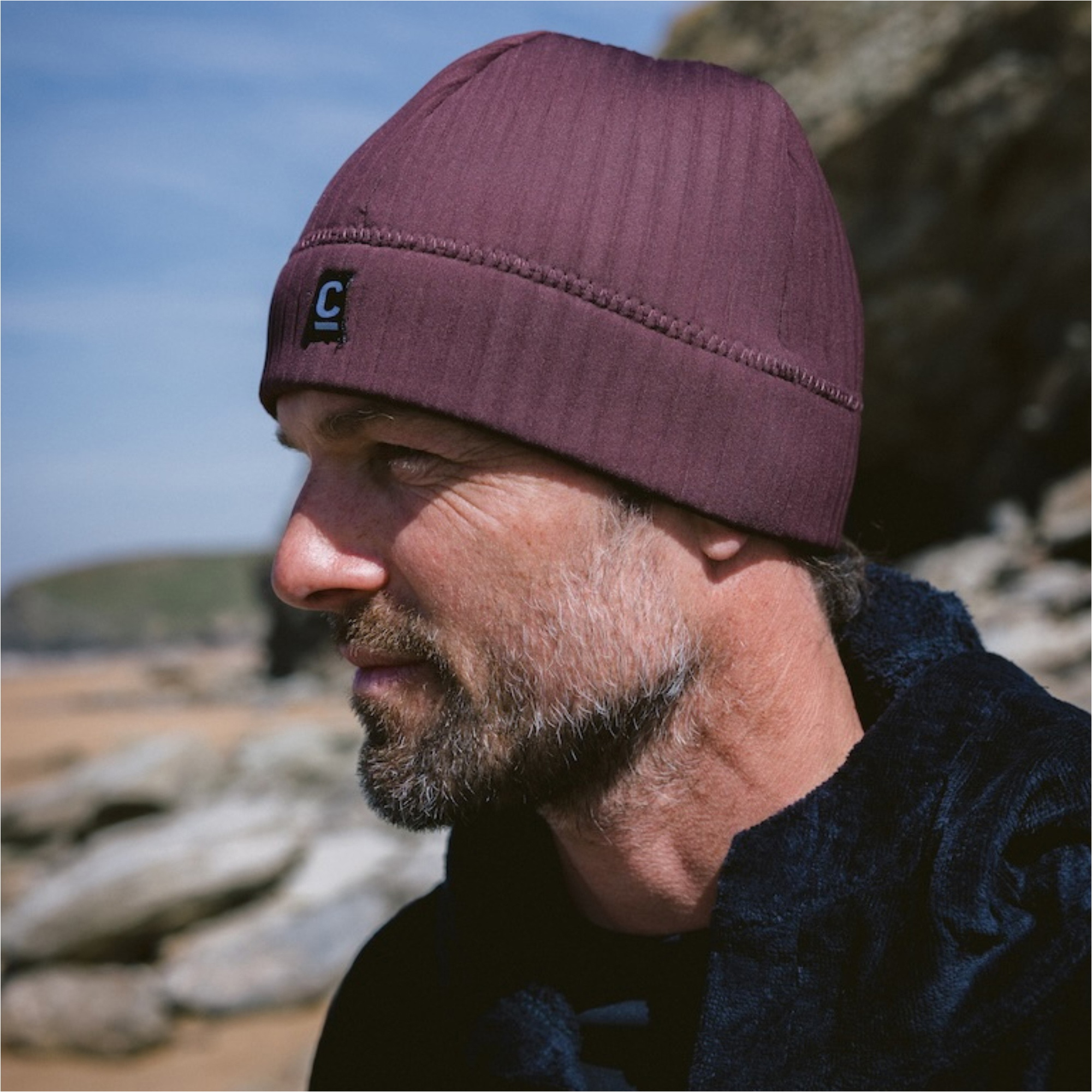 2026 C-Skins Storm Chaser 2mm Beanie C-HOBE - Rust